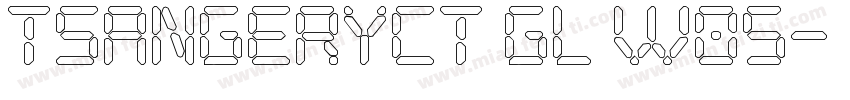 TsangerYCT GL W05字体转换